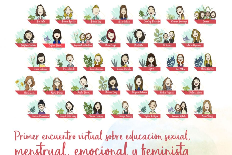 Menstruita Power encuentro virtual educación sexual y menstrual niñas